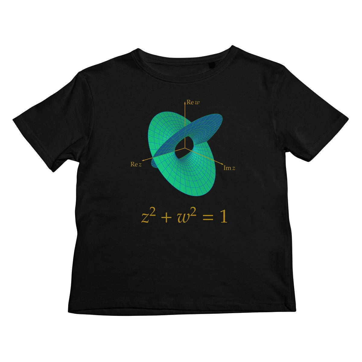 Complex Circle, 1 Slit Kids T-Shirt