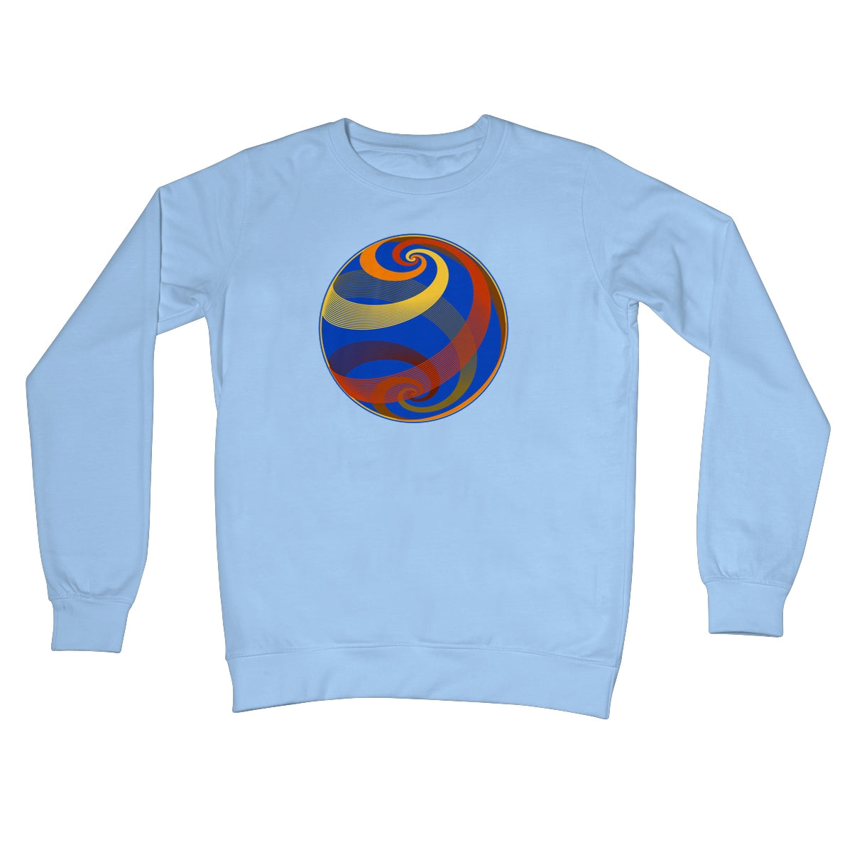 Loxodromes, Autumn Globe Crew Neck Sweatshirt