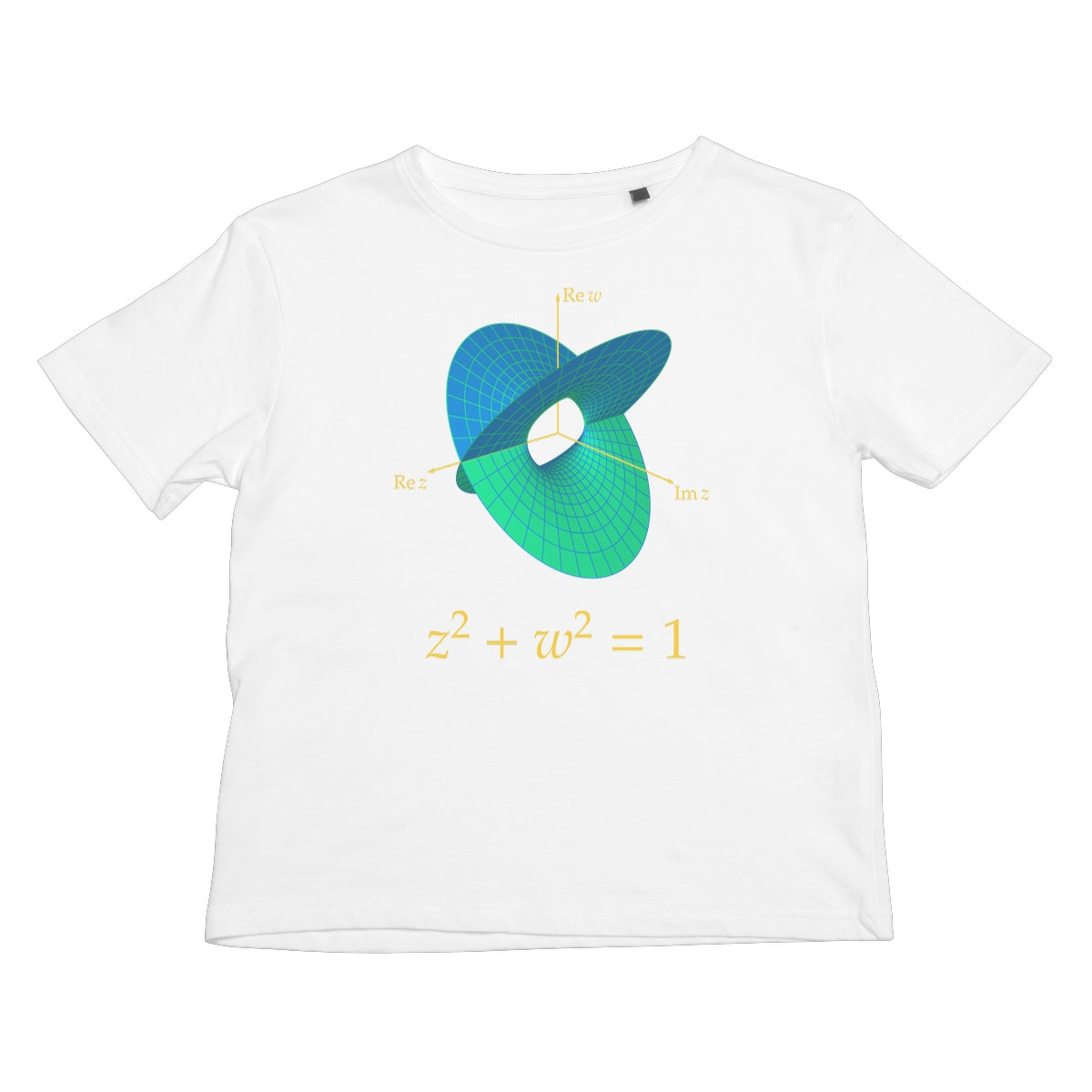 Complex Circle, 2 Slits Kids T-Shirt