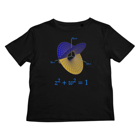 Complex Circle, 2 Slits Kids T-Shirt