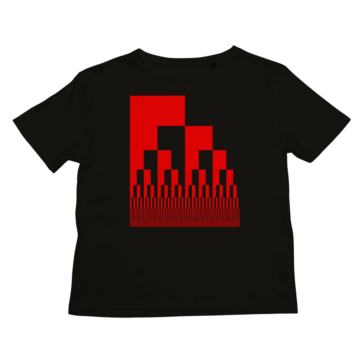 Binary Cascade, Red Kids T-Shirt