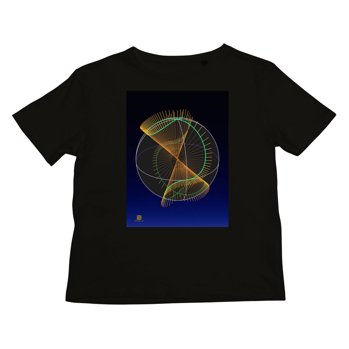 Projectivized Nodal Cubic Kids T-Shirt