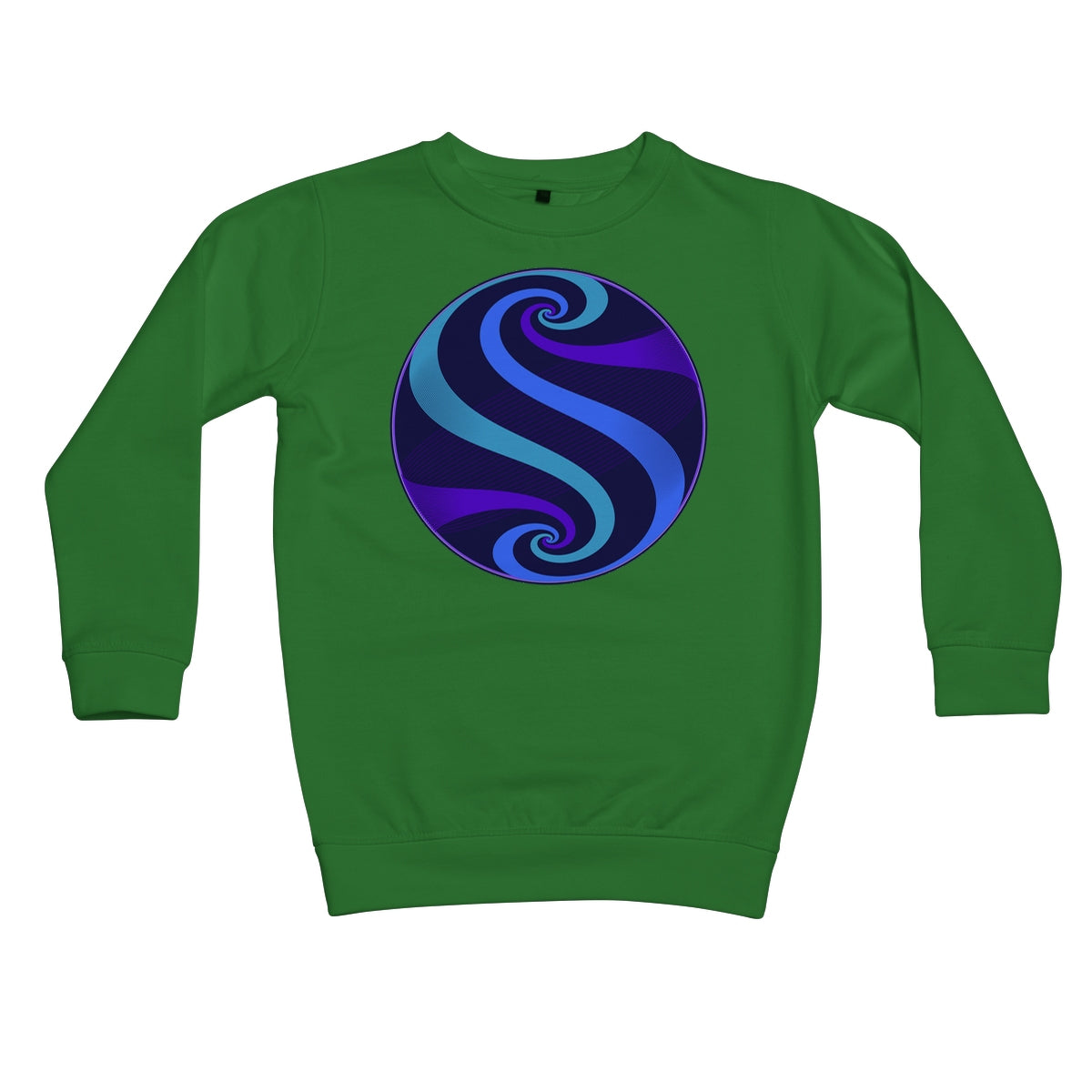 Möbius Flow, Twilight Globe Kids Sweatshirt