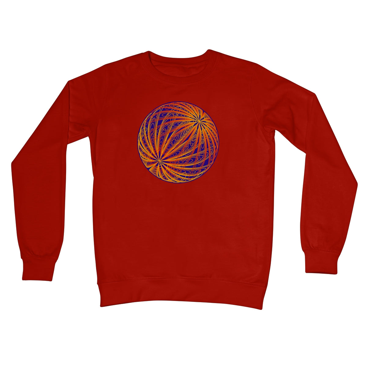 Dipole, Fire Globe Crew Neck Sweatshirt