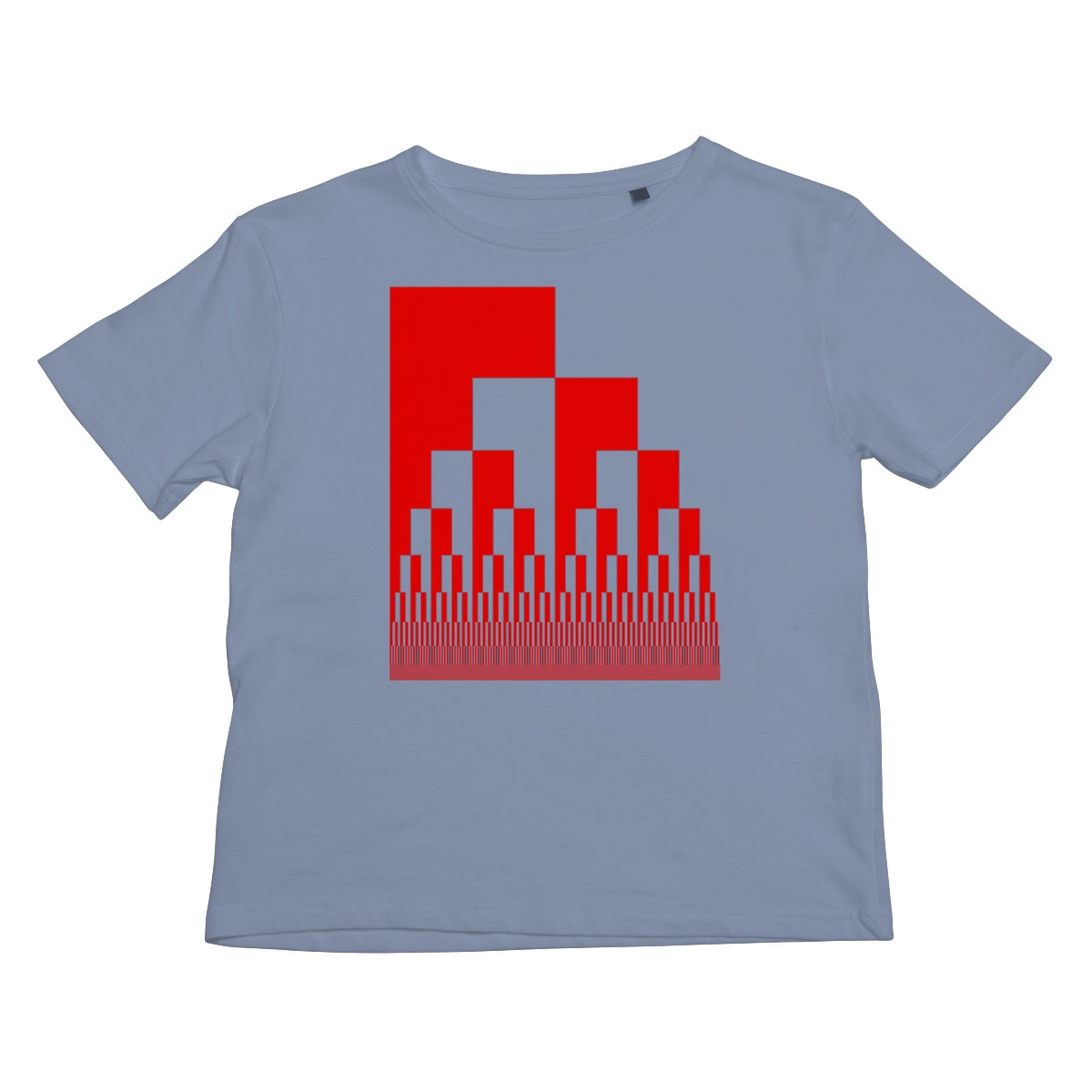 Binary Cascade, Red Kids T-Shirt