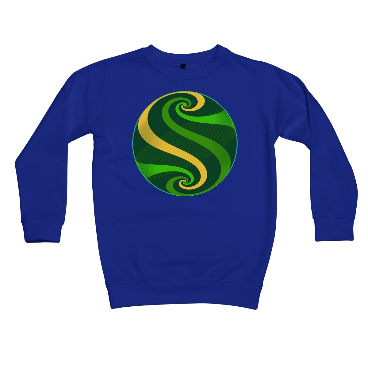 Möbius Flow, Pond Globe Kids Sweatshirt