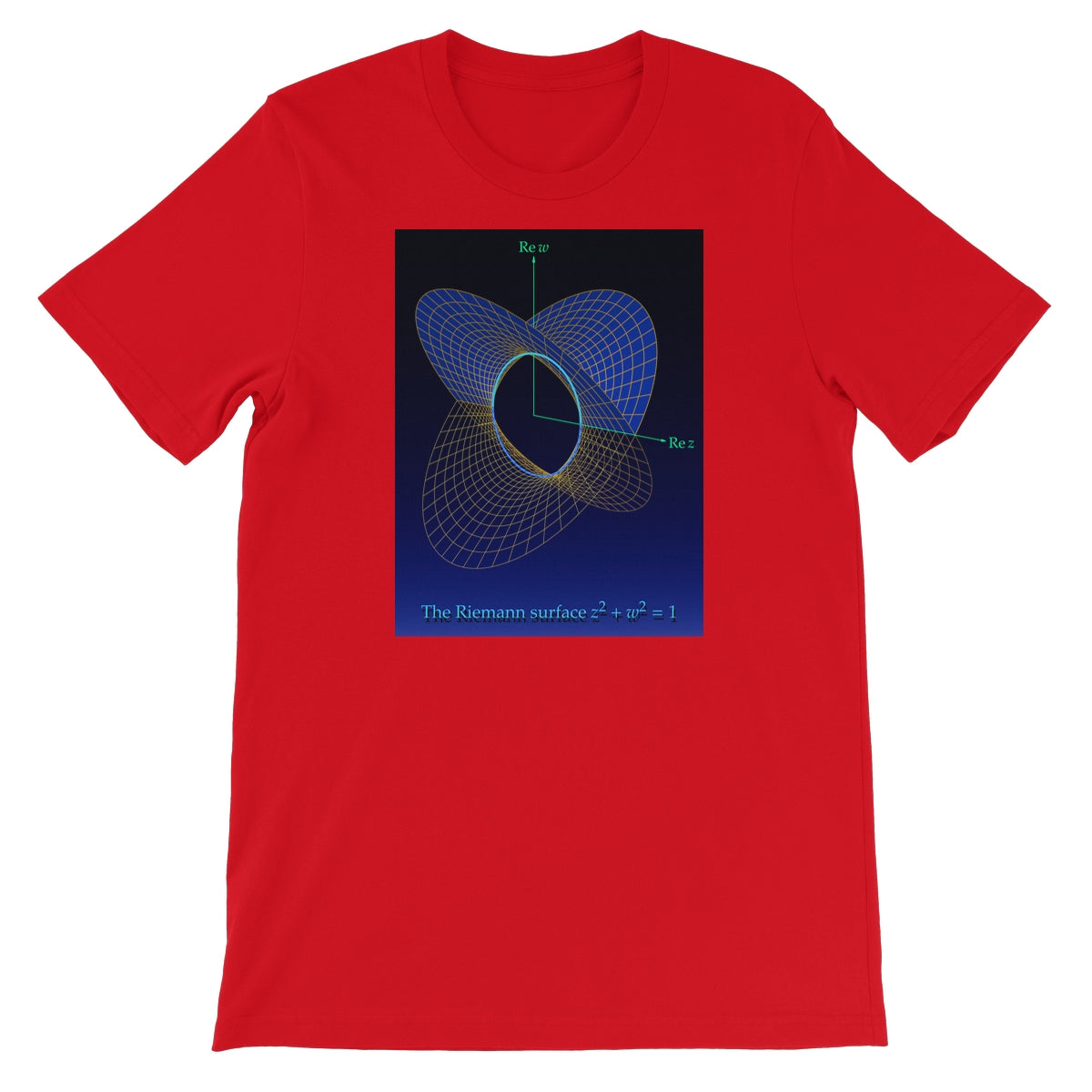 Complex Circle, 2 Slits Unisex Short Sleeve T-Shirt