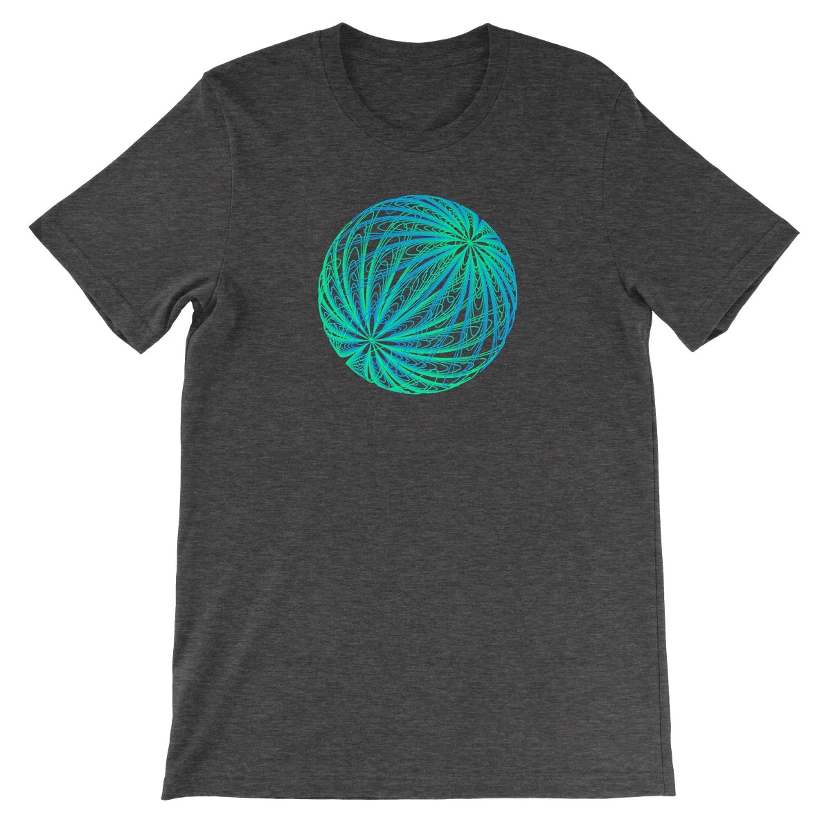 Dipole, Aurora Sphere Unisex Short Sleeve T-Shirt