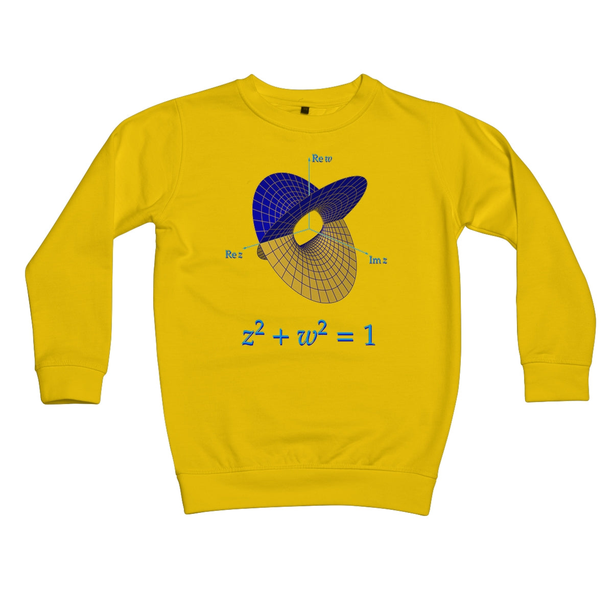 Complex Circle, 2 Slits Kids Sweatshirt