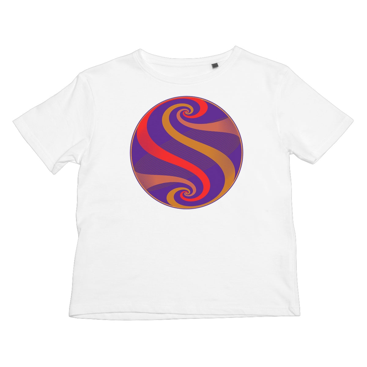 Möbius Flow, Dawn Globe Kids T-Shirt