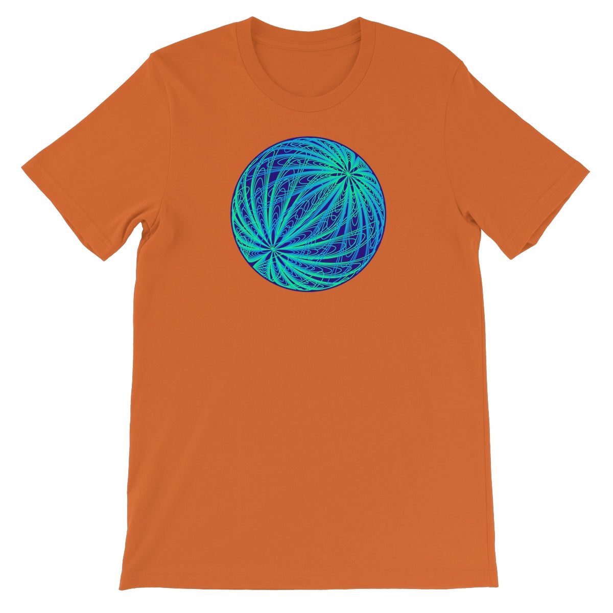 Dipole, Aurora Globe Unisex Short Sleeve T-Shirt