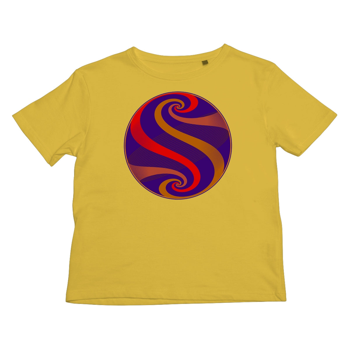 Möbius Flow, Dawn Globe Kids T-Shirt