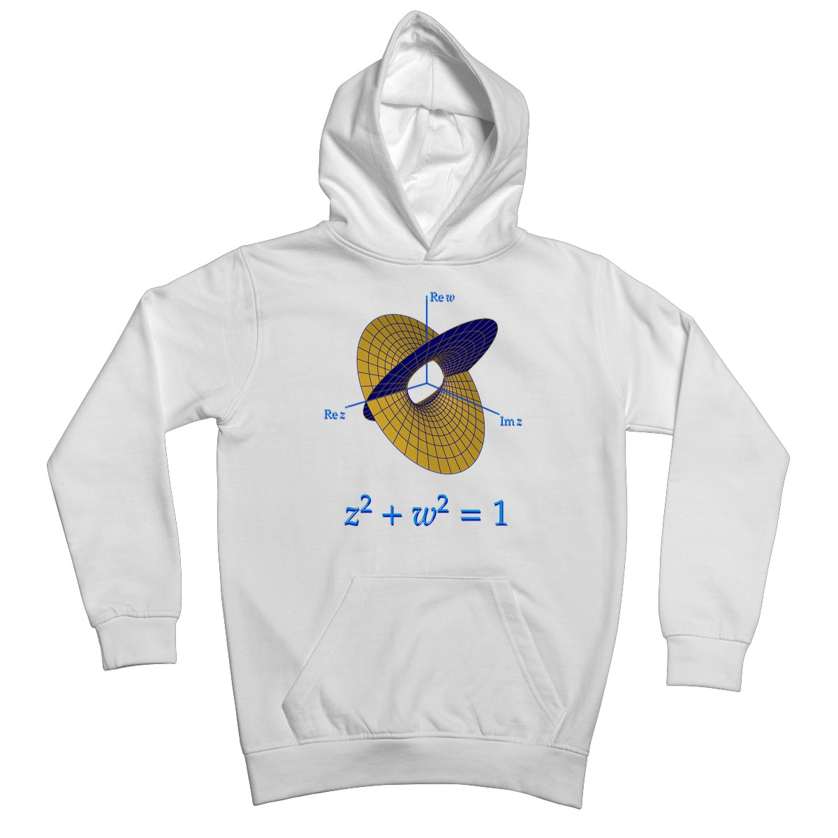 Complex Circle, 1 Slit Kids Hoodie