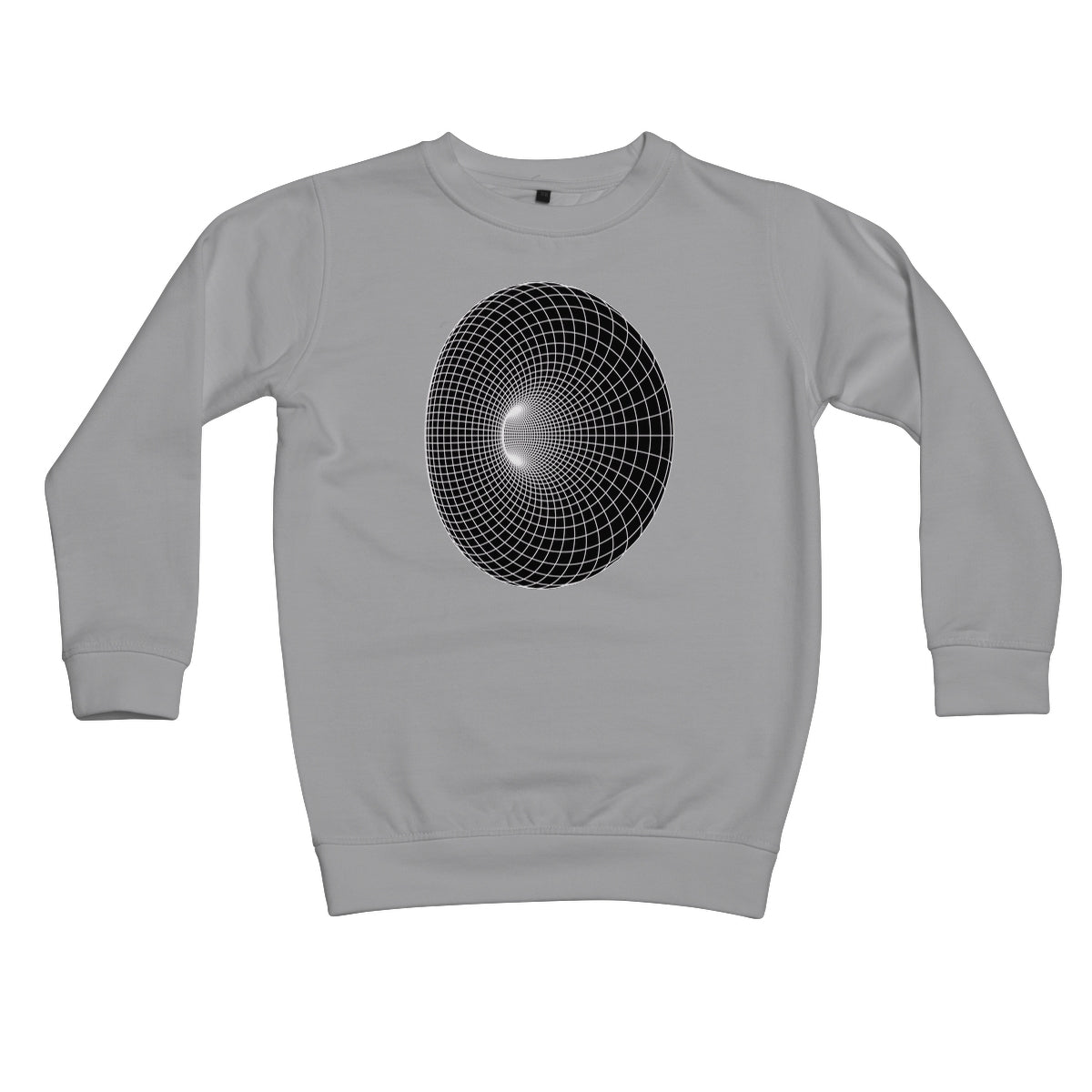 Cyclide, White Kids Sweatshirt