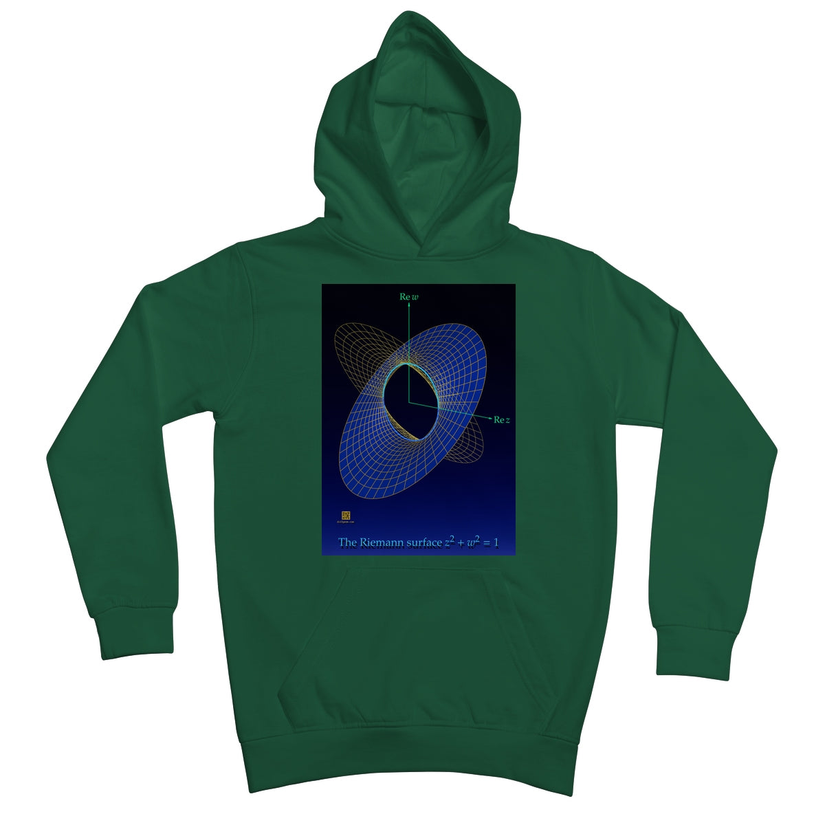 Complex Circle, 1 Slit Kids Hoodie