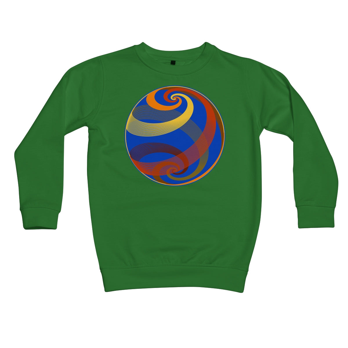 Loxodromes, Autumn Globe Kids Sweatshirt