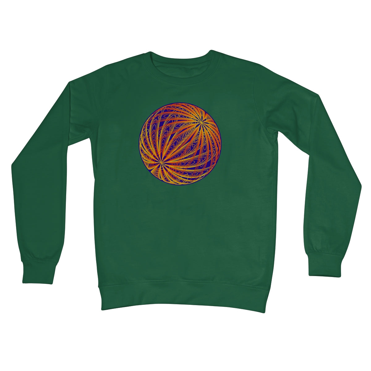 Dipole, Fire Globe Crew Neck Sweatshirt