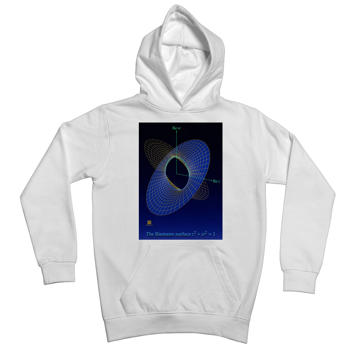 Complex Circle, 1 Slit Kids Hoodie