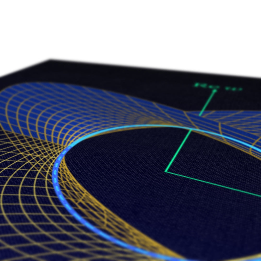 Complex Circle, 2 Slits Eco Canvas