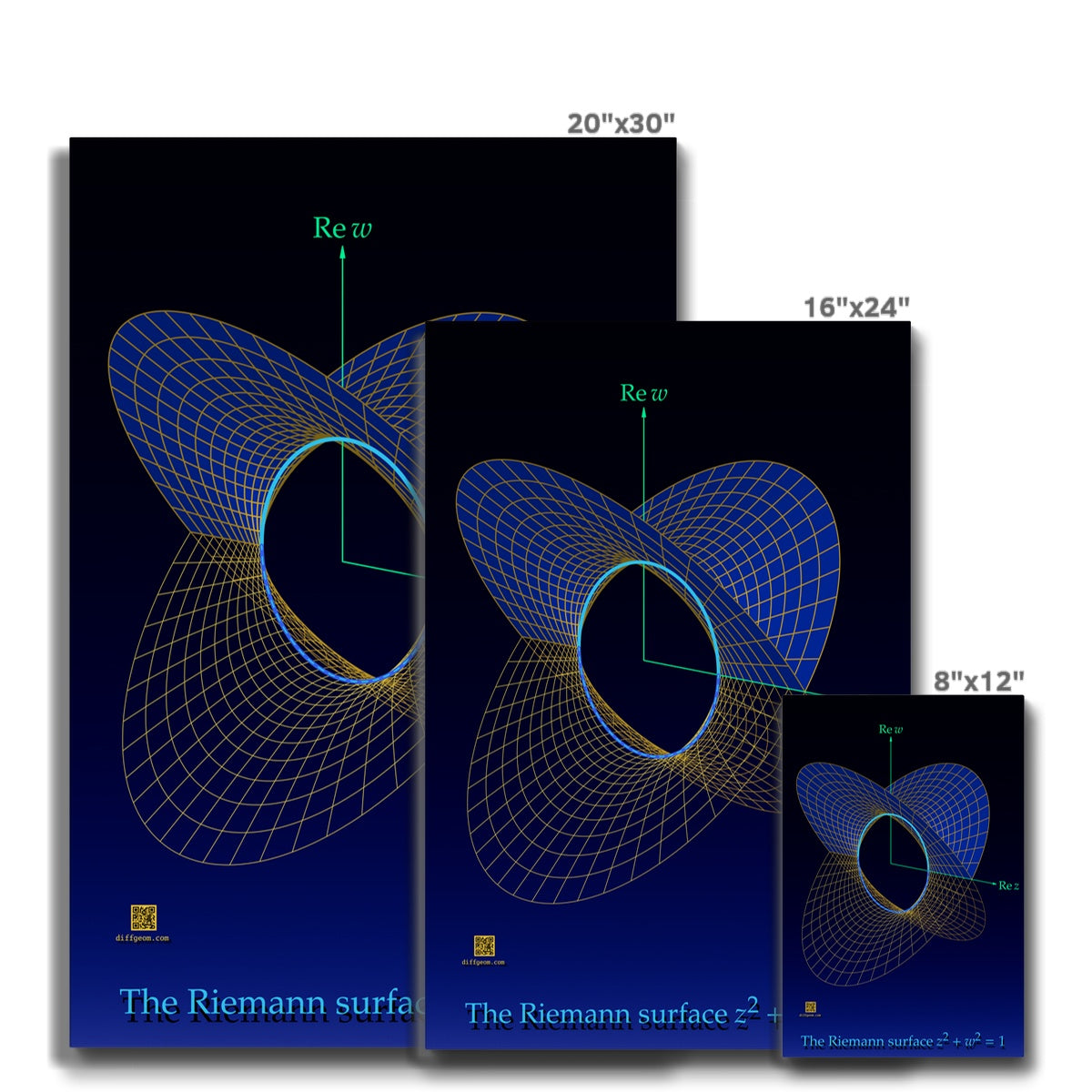 Complex Circle, 2 Slits Eco Canvas