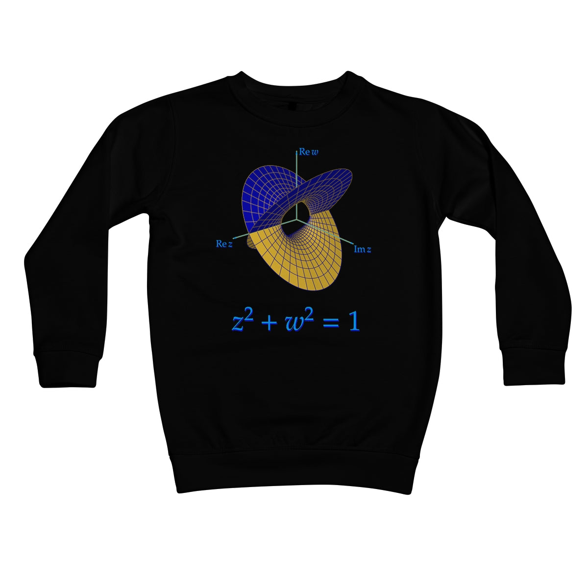 Complex Circle, 2 Slits Kids Sweatshirt