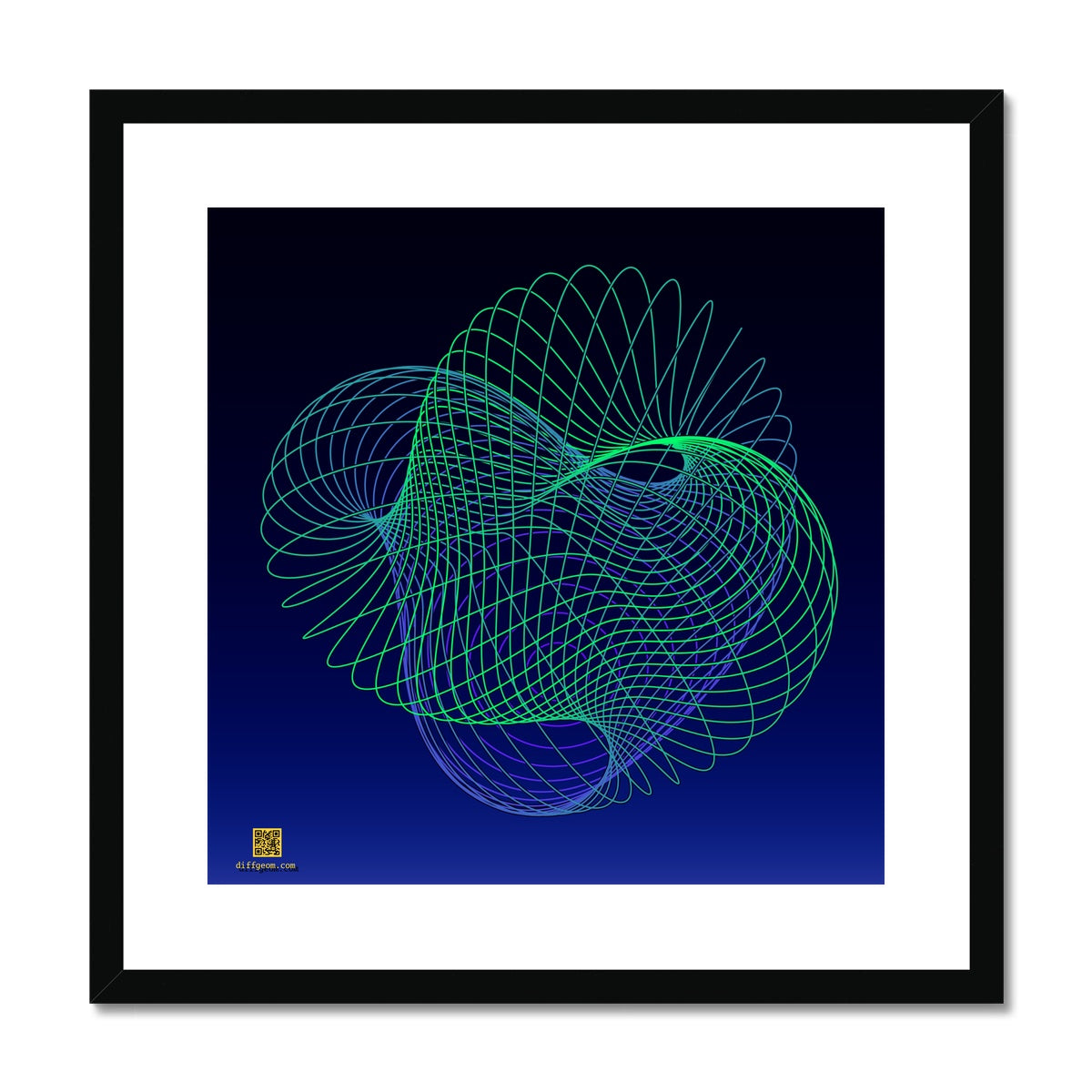 Imagination, Phosphor Framed & Mounted Print