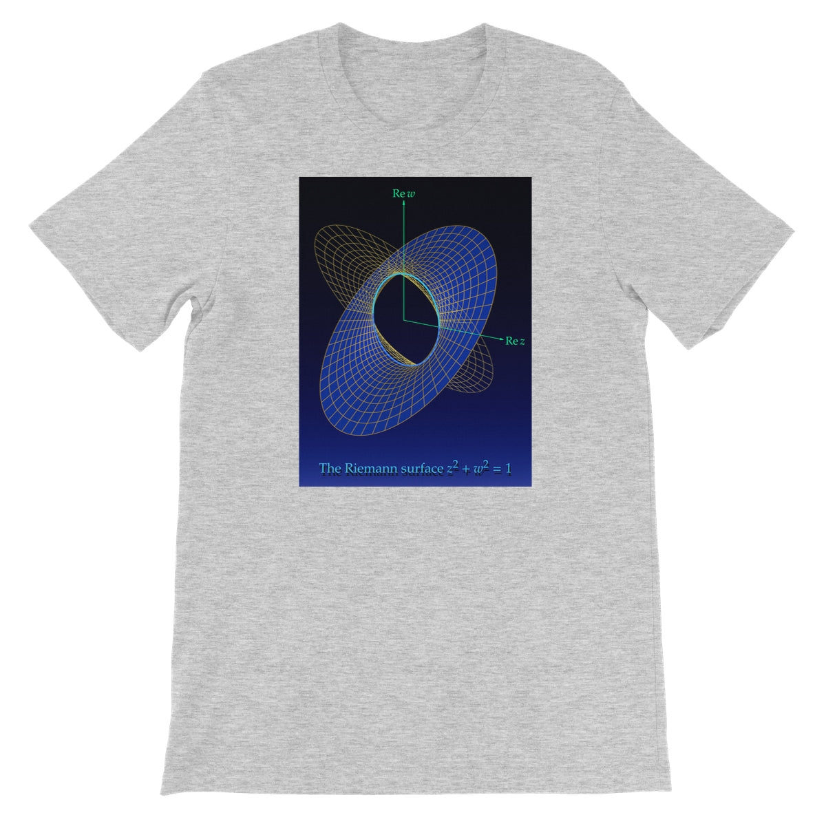 Complex Circle, 1 Slit Unisex Short Sleeve T-Shirt