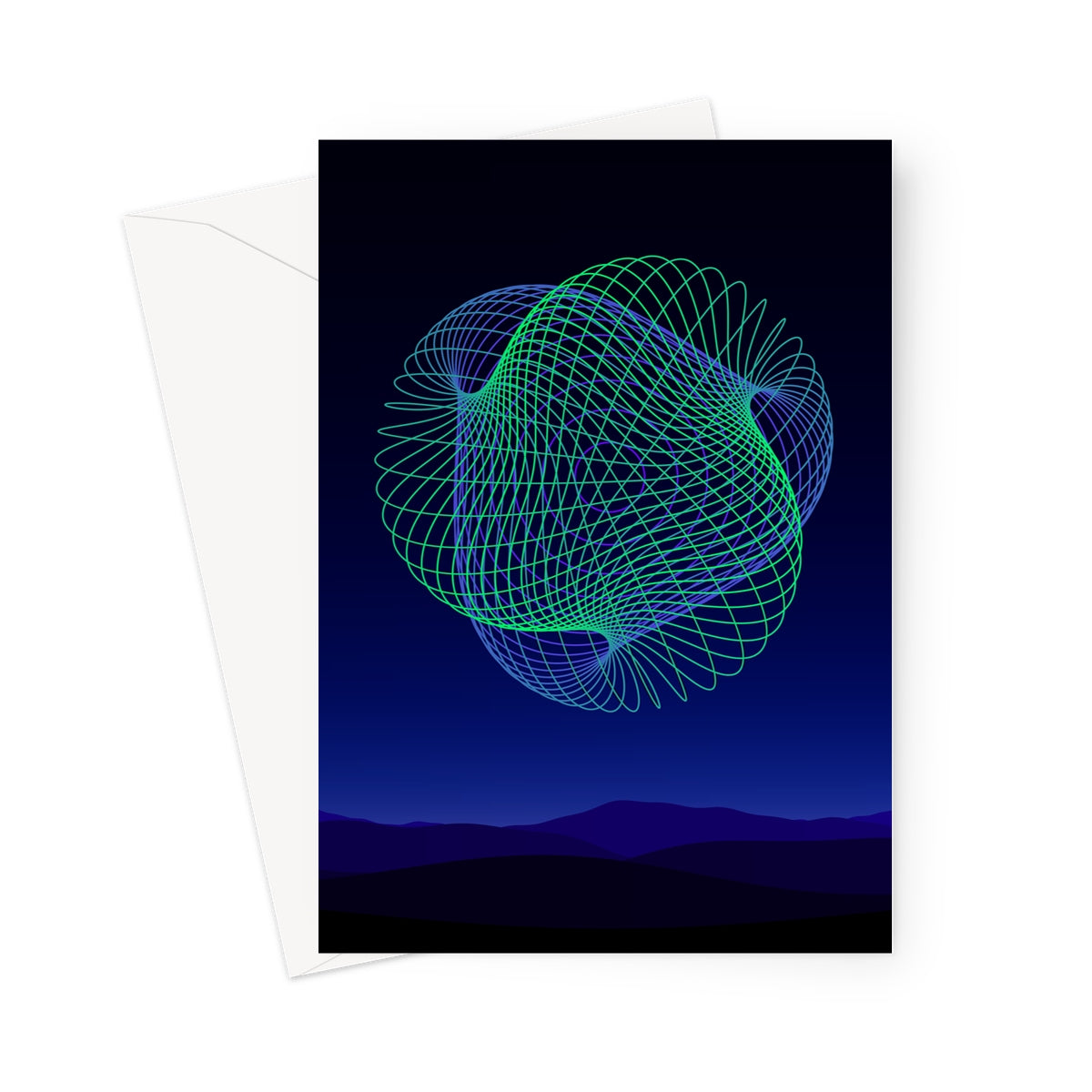 Luminography, Phosphor Greeting Card