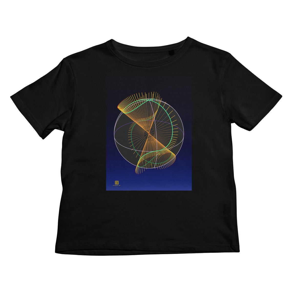 Projectivized Nodal Cubic Kids T-Shirt