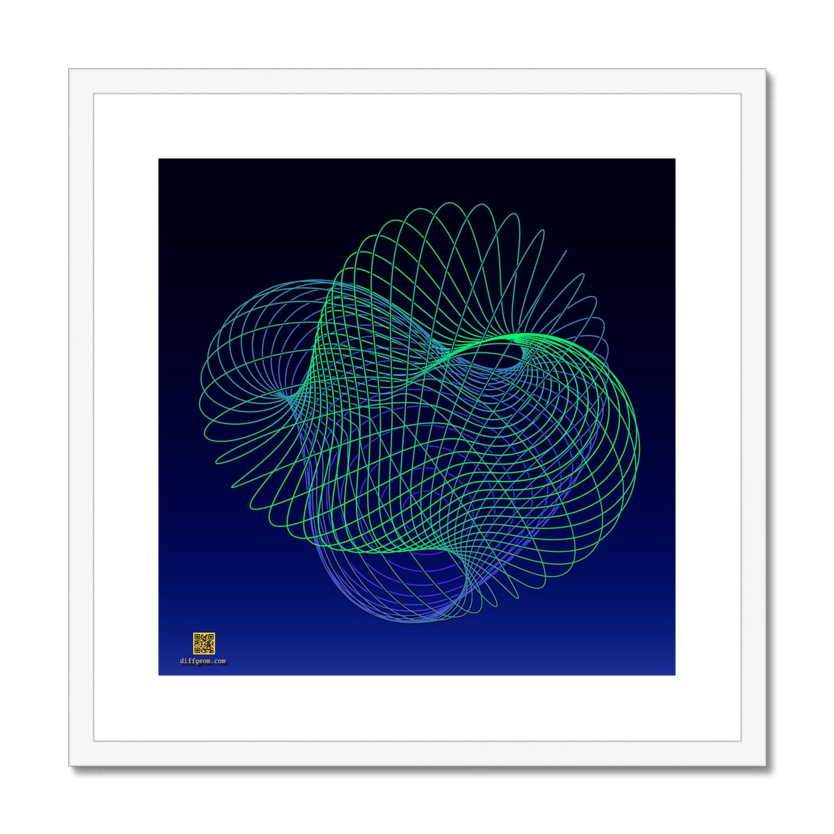 Imagination, Phosphor Framed & Mounted Print