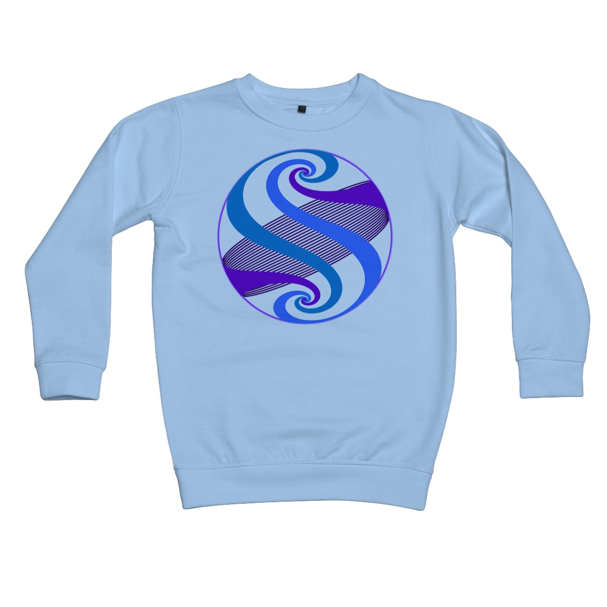 Möbius Flow, Twilight Sphere Kids Sweatshirt