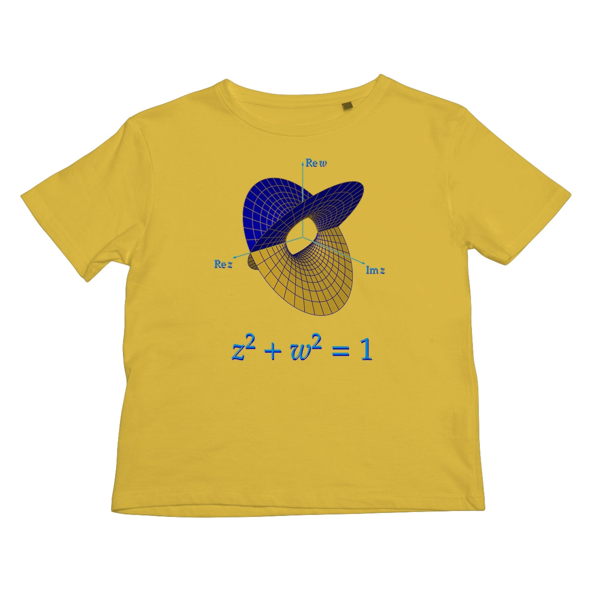 Complex Circle, 2 Slits Kids T-Shirt