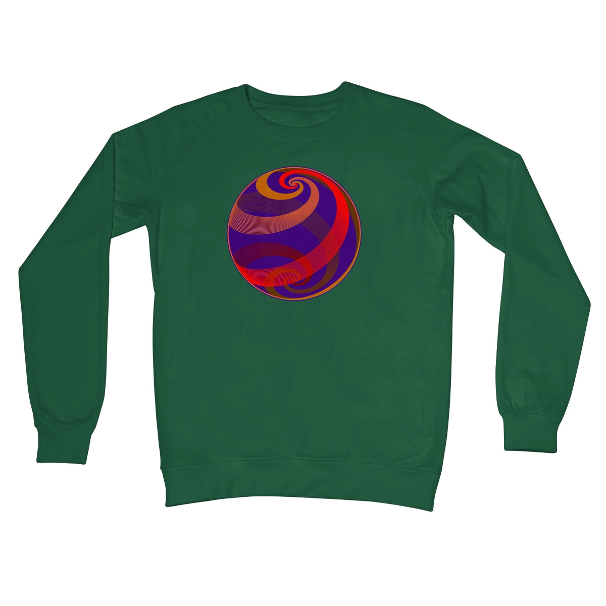 Loxodromes, Dawn Globe Crew Neck Sweatshirt