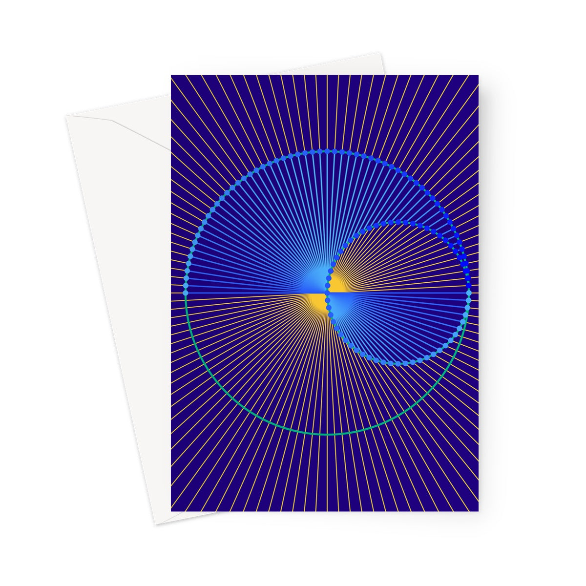 Projective Line Greeting Card