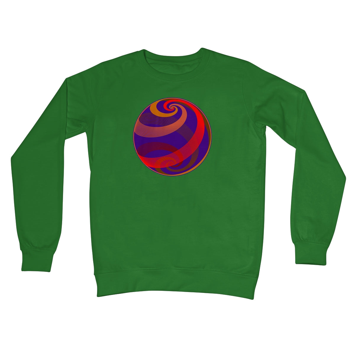 Loxodromes, Dawn Globe Crew Neck Sweatshirt