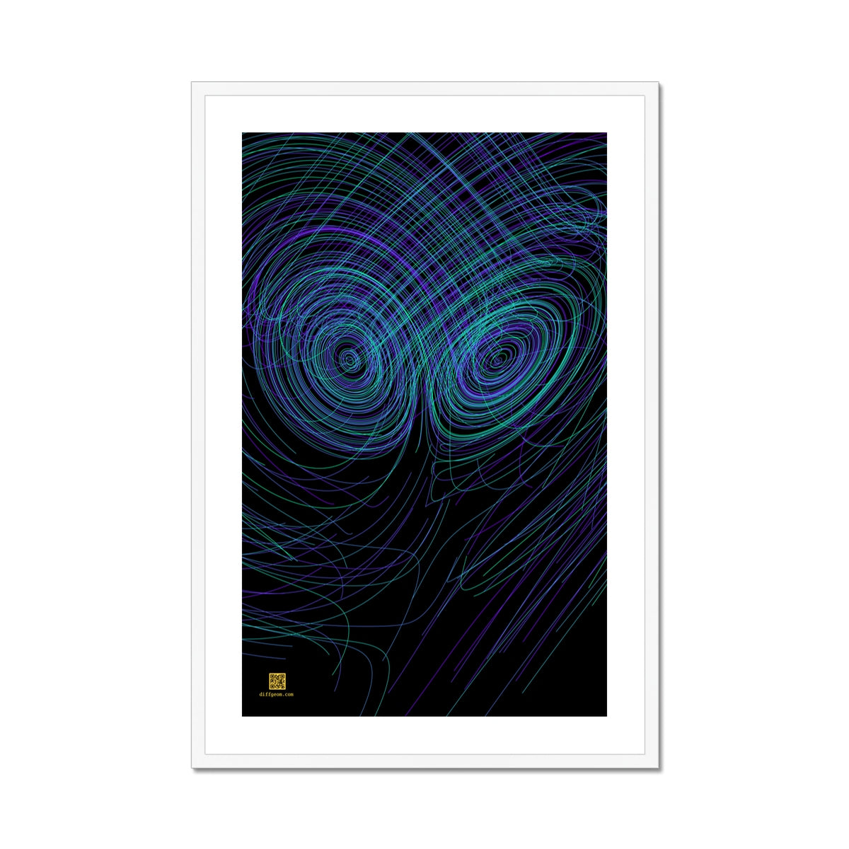 Attractor, Cool Framed & Mounted Print