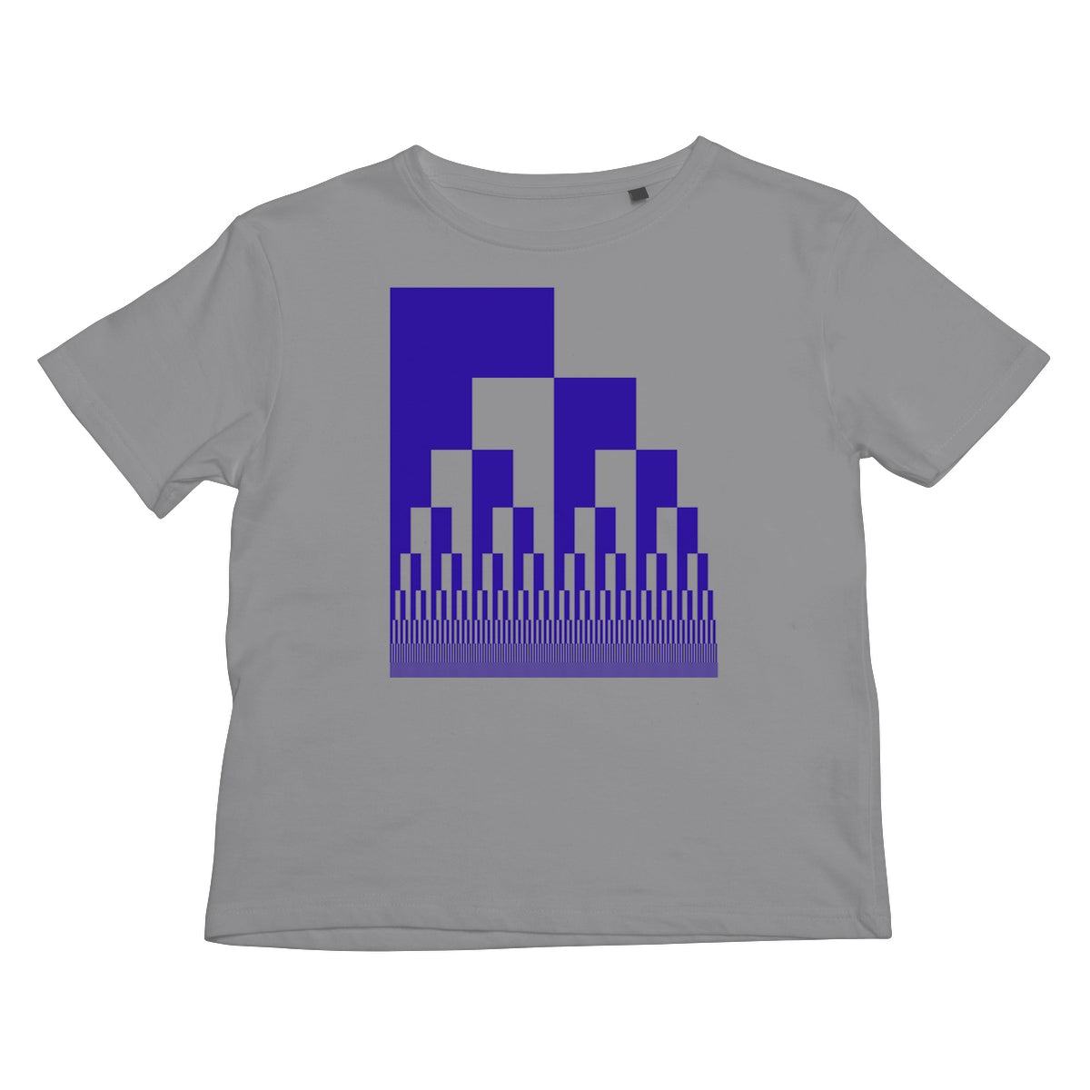 Binary Cascade, Blue Kids T-Shirt