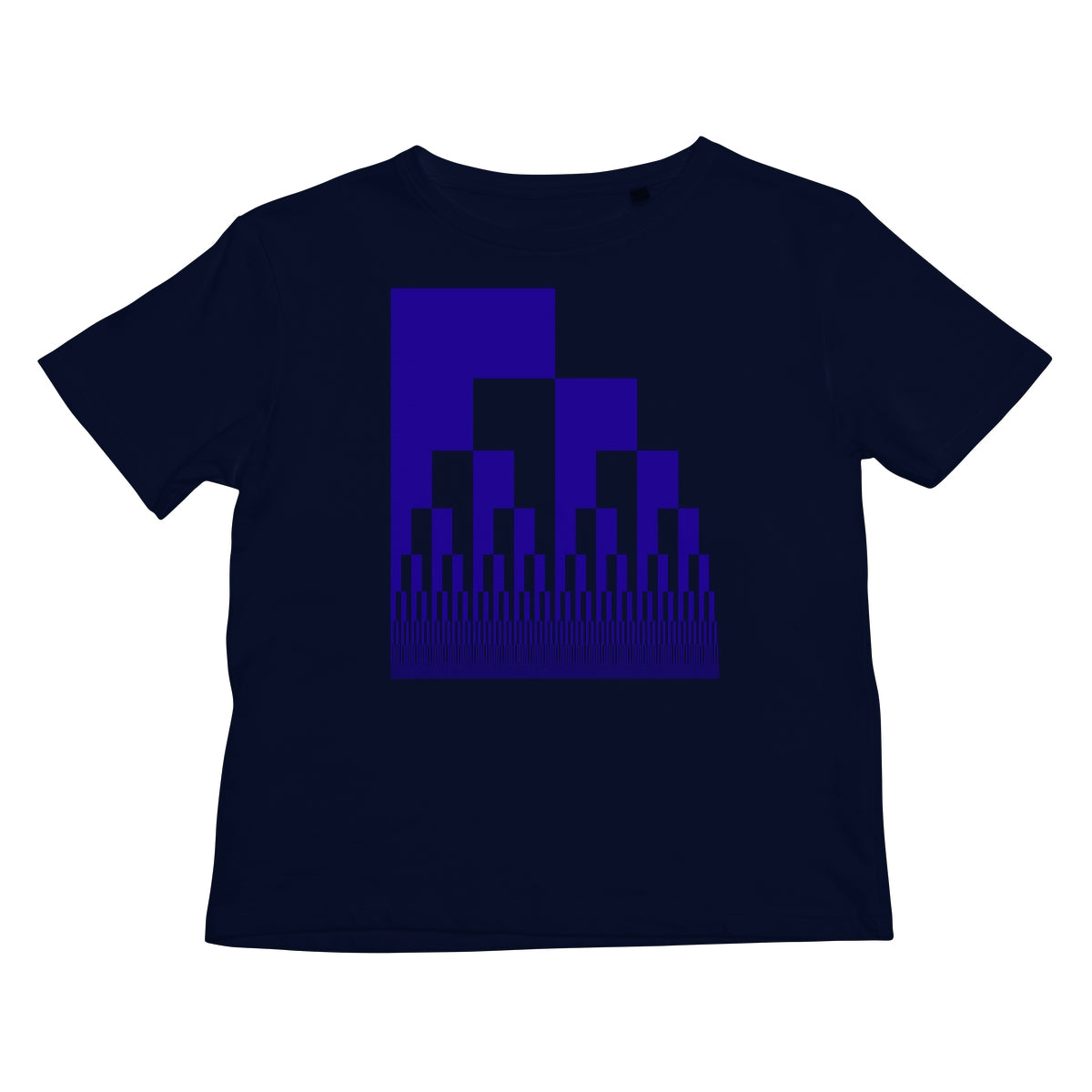 Binary Cascade, Blue Kids T-Shirt