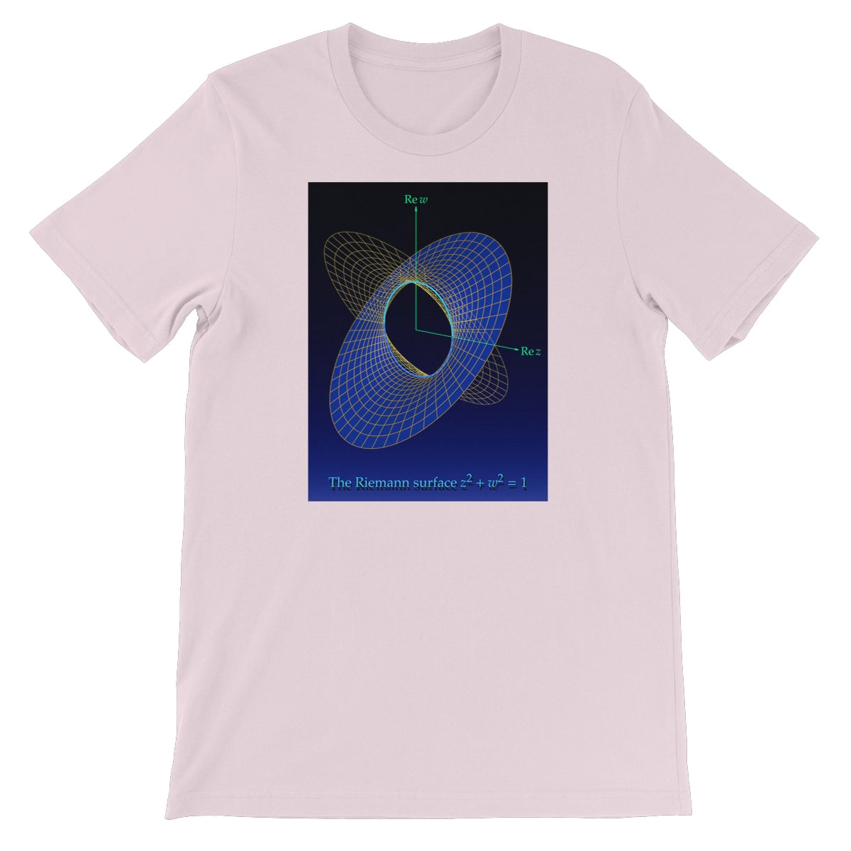 Complex Circle, 1 Slit Unisex Short Sleeve T-Shirt