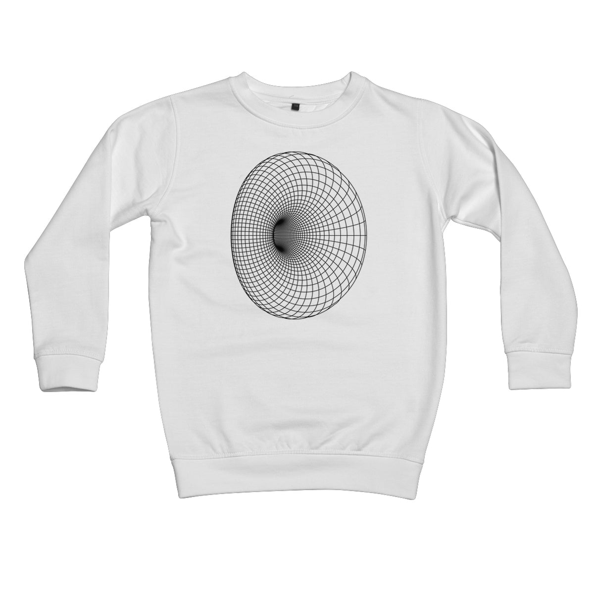 Cyclide, Black Kids Sweatshirt