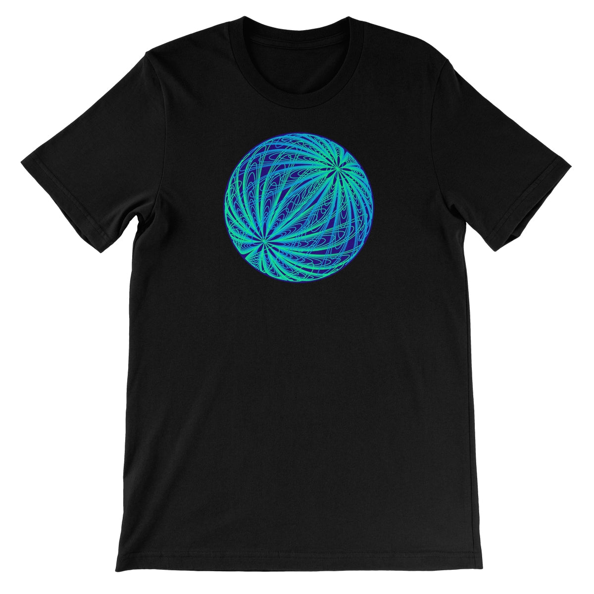 Dipole, Aurora Globe Unisex Short Sleeve T-Shirt