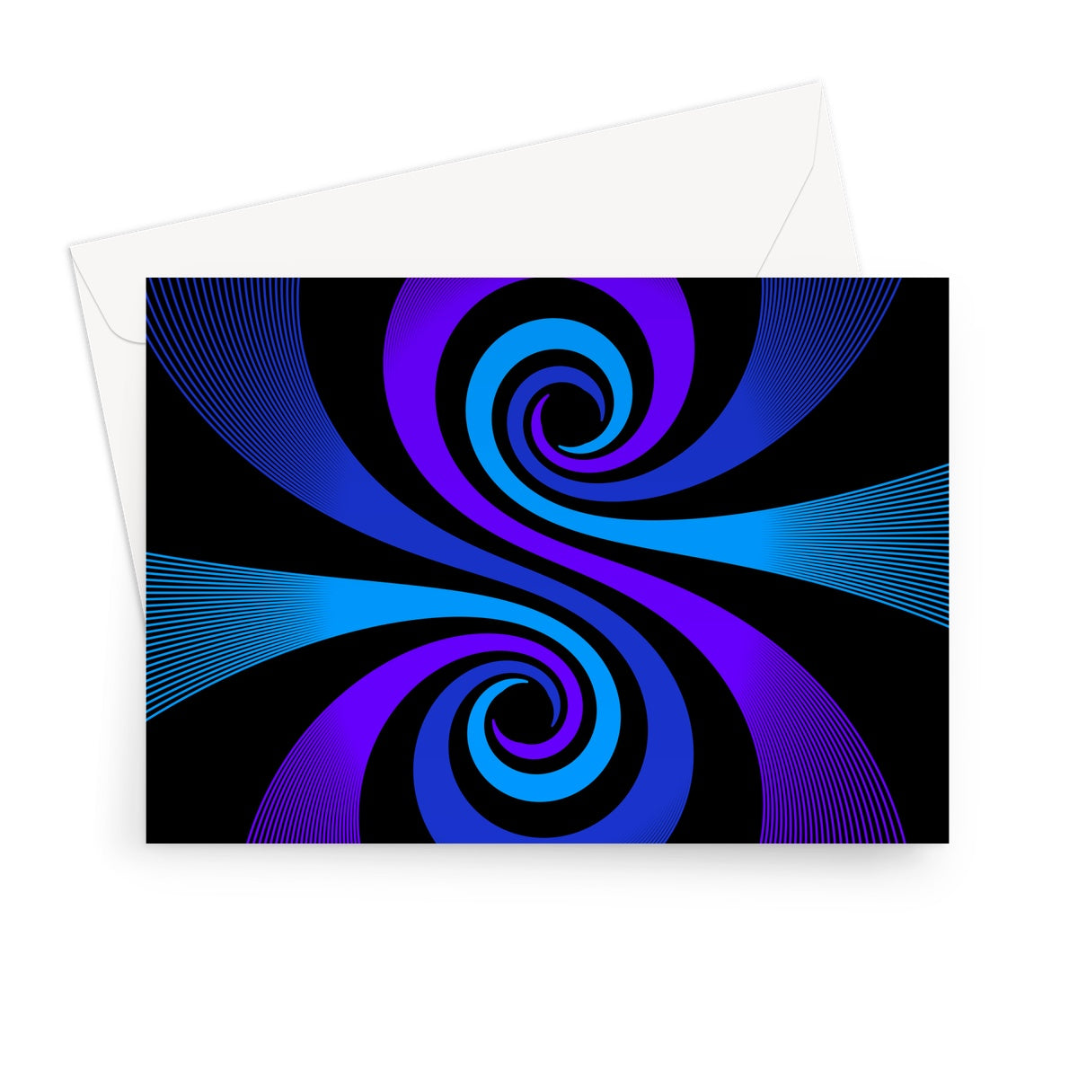 Tendrils, Twilight Greeting Card