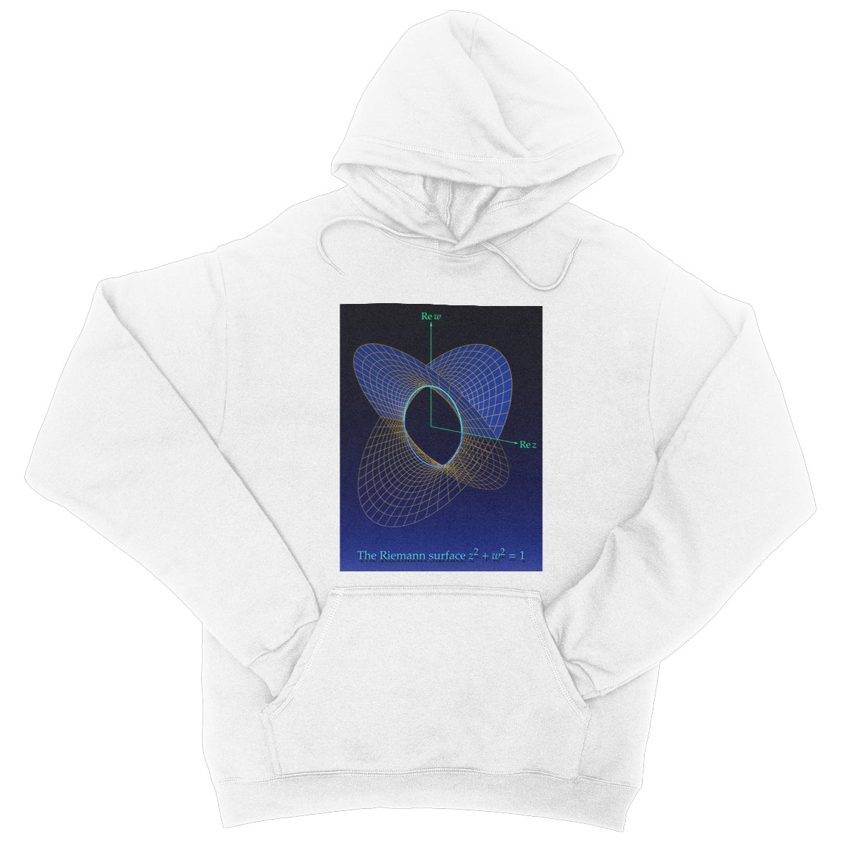 Complex Circle, 2 Slits College Hoodie