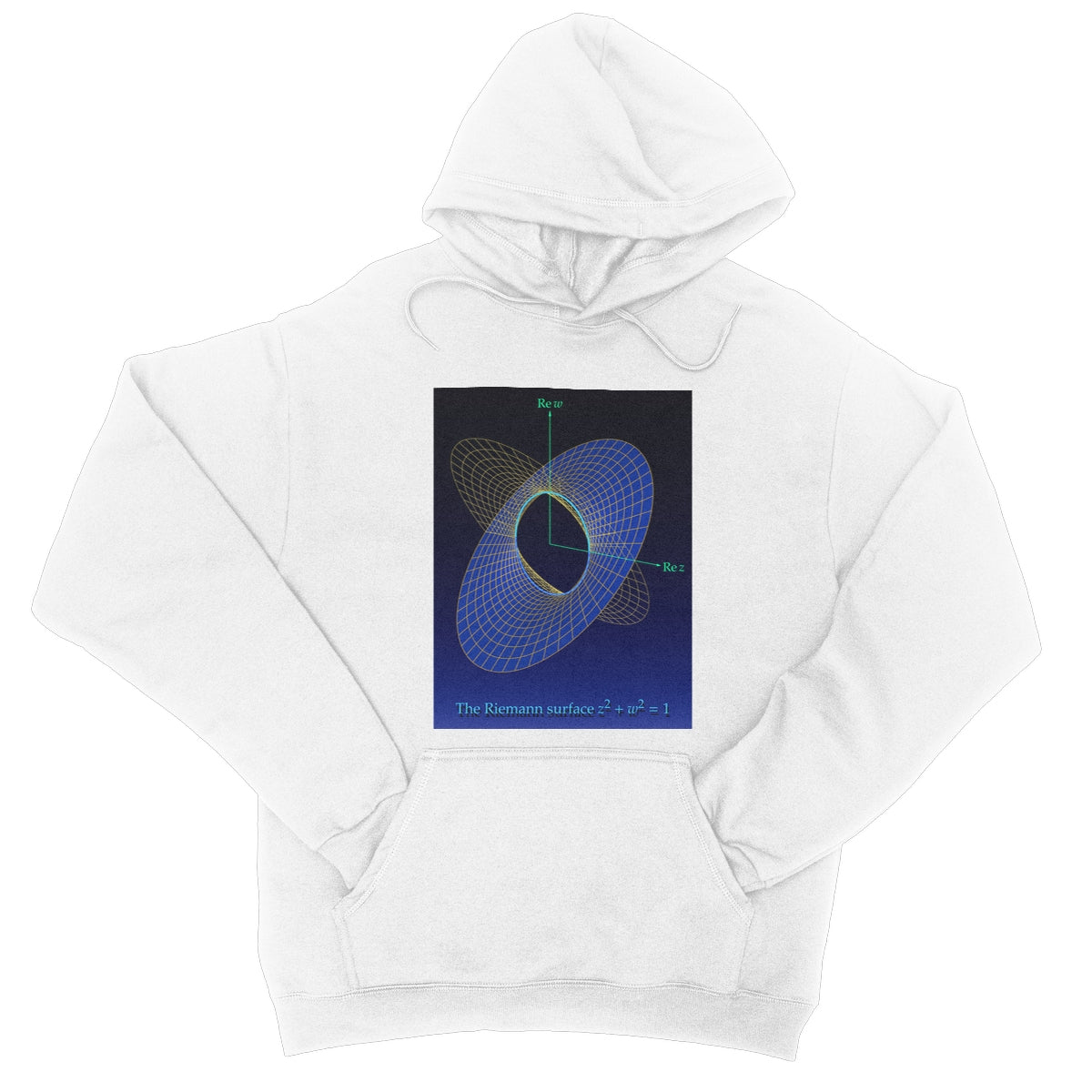 Complex Circle, 1 Slit College Hoodie