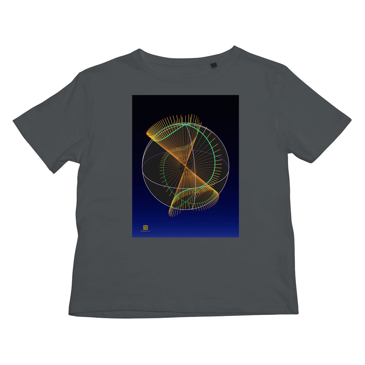 Projectivized Nodal Cubic Kids T-Shirt