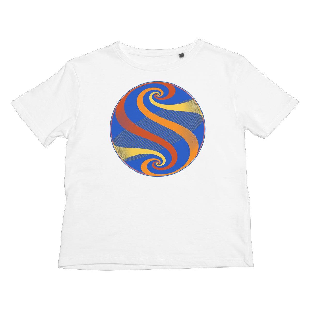 Möbius Flow, Autumn Globe Kids T-Shirt