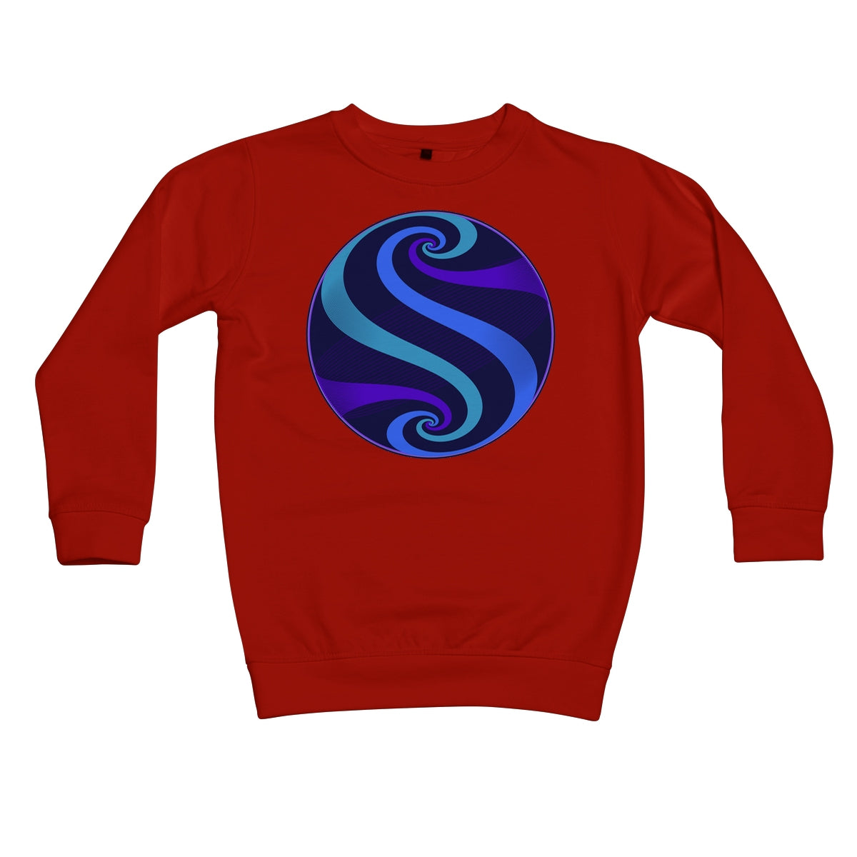 Möbius Flow, Twilight Globe Kids Sweatshirt