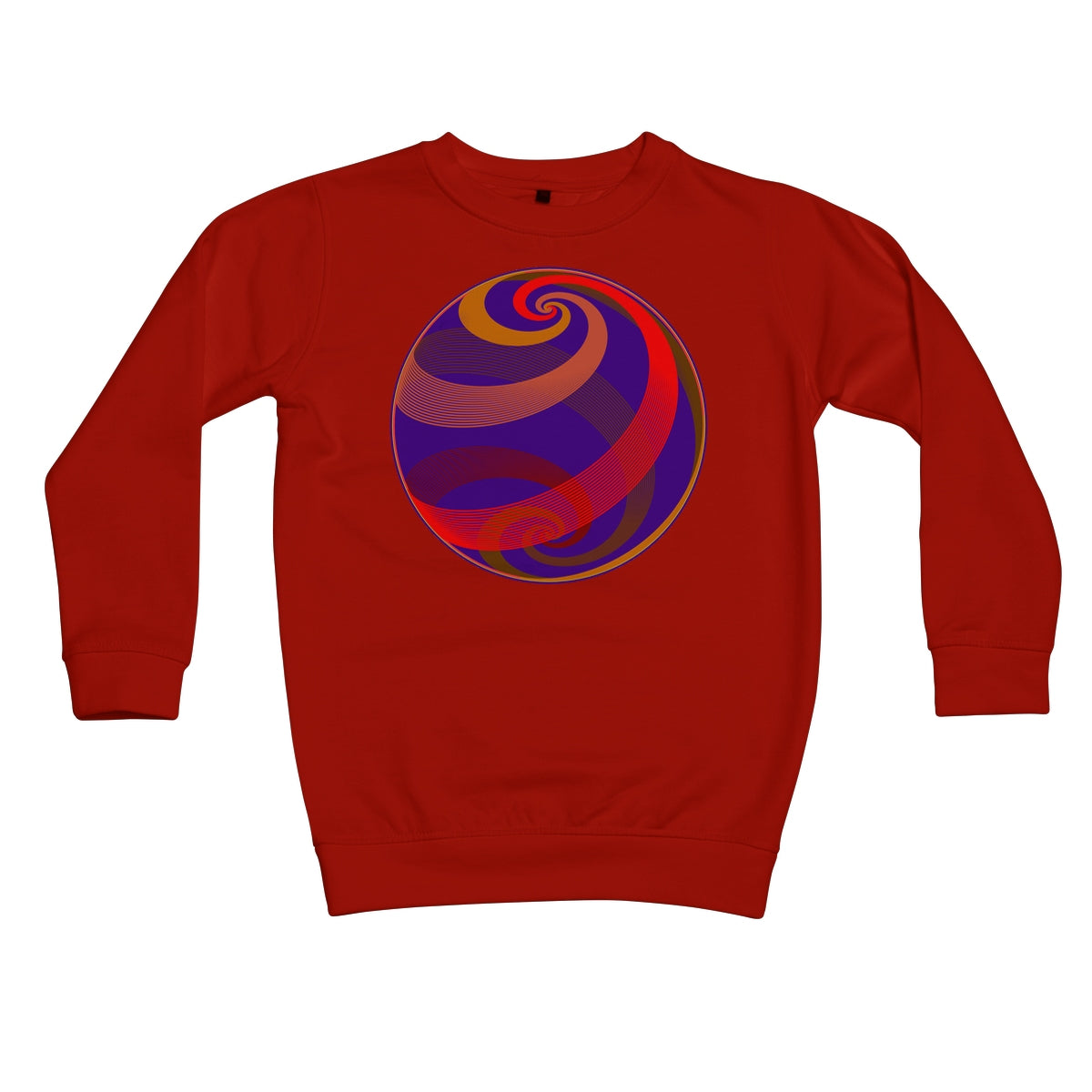 Loxodromes, Dawn Globe Kids Sweatshirt