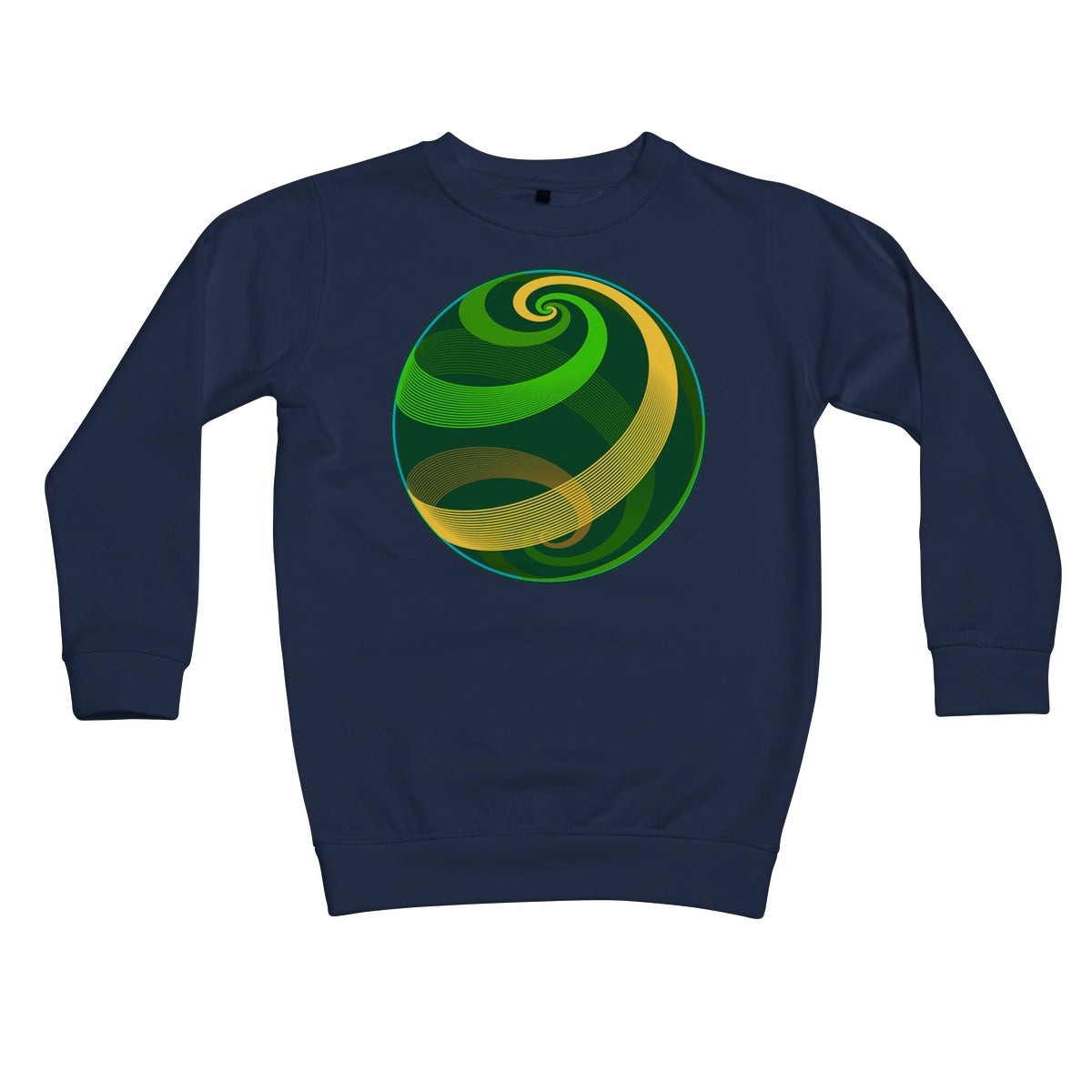 Loxodromes, Pond Globe Kids Sweatshirt