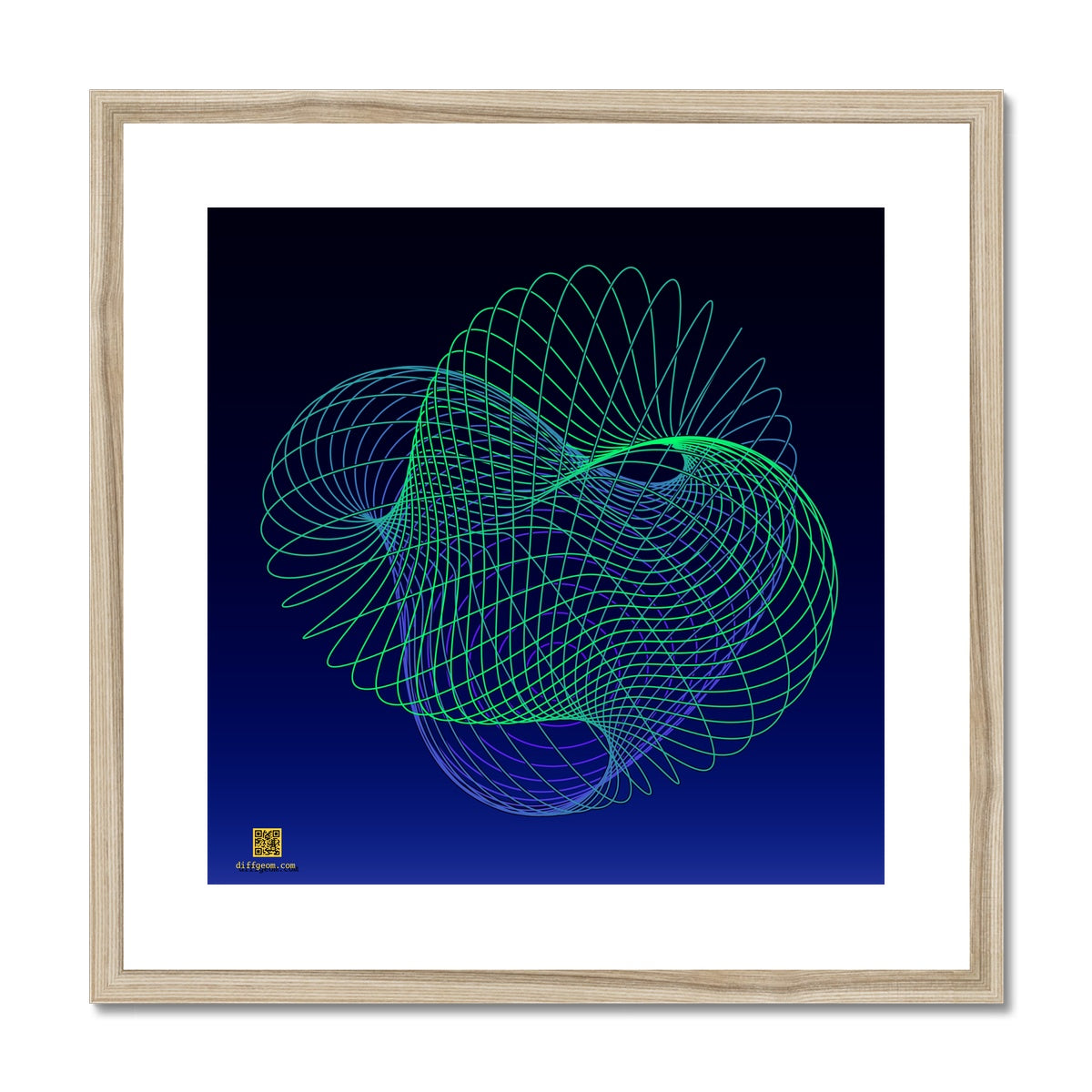 Imagination, Phosphor Framed & Mounted Print